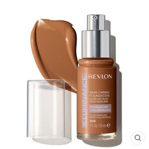Revlon Illuminance Skin-Caring Foundation 509 Sandalwood 1 Fl. Oz.